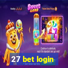 27 bet login